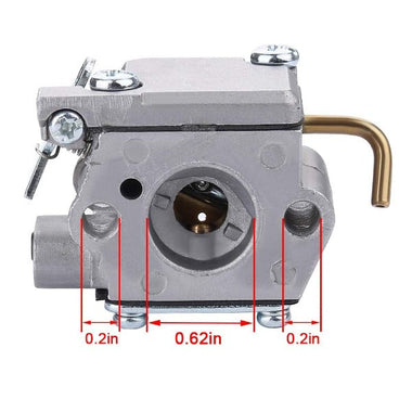 Hipa Carburetor Kit For MTD Bolens BL100 BL150 BL250 BL410 17-inch cut 31cc Gas Trimmer Weed Wacker # 753-05133 WT-827 - 0