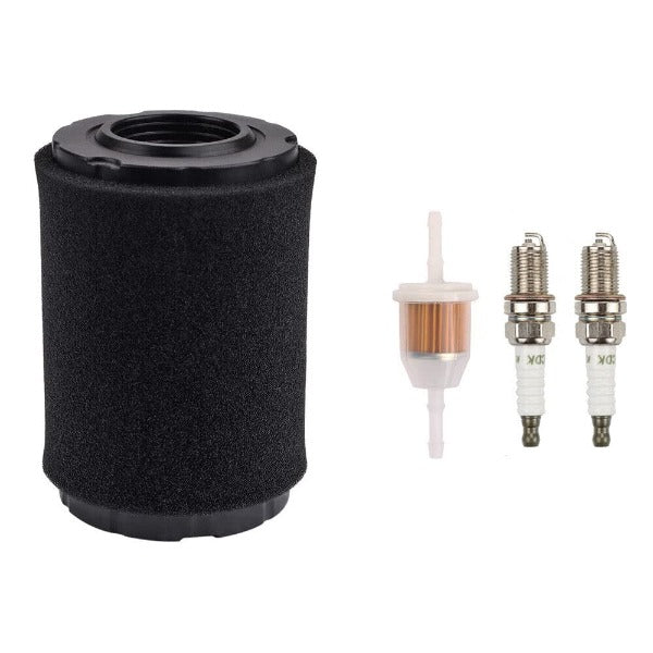 thumbnail image 2 of Complete Lawn Mower Tune Up Kit - Fits Briggs & Stratton, John Deere, Husqvarna | Air Filter, Oil Filter, Fuel Filter & Spark Plugs Included 2 of 6