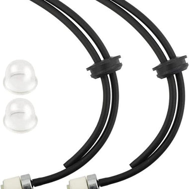 Hipa (Pack of 2) Fuel Line + Primer Bulb for RedMax Red Max EB4300 EB4401 EBZ4800 EBZ4800RH EB6200 EBZ5000 Leaf Blower