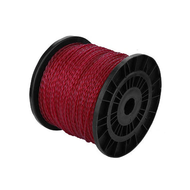 Hipa 3 Pounds Twist 105 Inch 2.7 mm String Trimmer Line Red Commercial, Heavy Duty, Grass String Spool Universal Brushcutter Wire Trimmers Yard - 0
