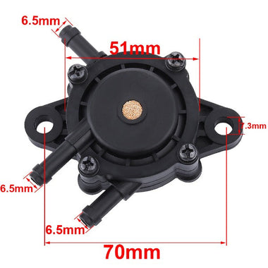 Hipa Fuel Pump Kit 24 393 16-S for Briggs & Stratton 808656 491922 808492 692313 Engine Replaces 16700-Z0J-003 - 0