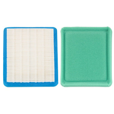 Hipa 493537s Air Filter Maintenance Kit for BS 625e 675ex 725ex Troy Bilt TB110 TB130 TB210 TB230 Lawn Mower # 493537 491435 - 0