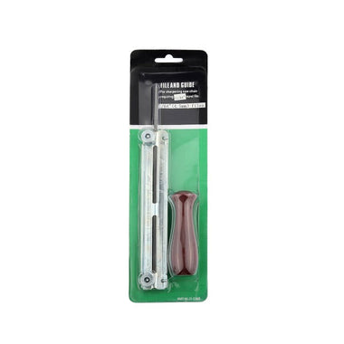 Hipa 11/64 inch 4.5mm Round Chainsaw Chain File With File Guide to Sharpen .325 Pitch 3/8 inch Low Profile Saw Chain, 3 pcs - 0