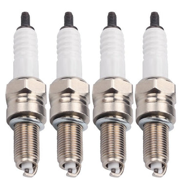 Hipa 4X For Spark Plug CPR7EA-9 for Kawasaki VN900B C D Vulcan 900 Yamaha XVS950