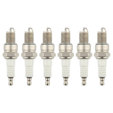 Hipa 6 Pack BPR6ES #7131 Spark Plugs Fit Kawasaki 92070-1025 TORO ATV MOTORCYCLE