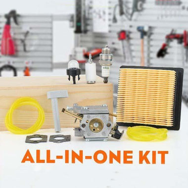 Carburetor Kit for Ryobi BP42 RY08420 RY08420A RY42BPEMC RY42WB Backpack Leaf Blower Replace 308054093 900777005 308054079 - 0