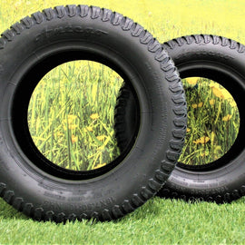 Antego Tire & Wheel - (Set of 2), 18x7.50-10 Tires only, Compatible with Mowers and Kubota Assembly Part #K3001-17300