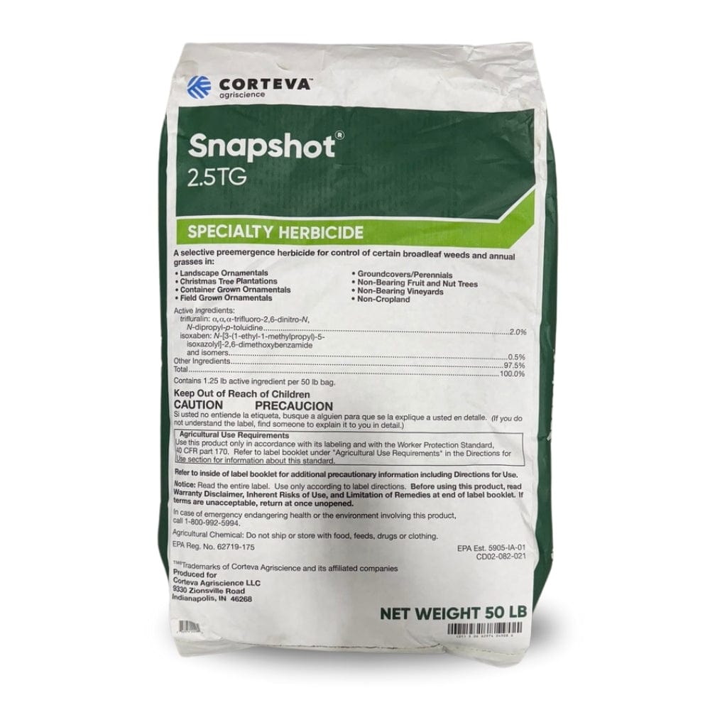 2-in-1 pre-emergent herbicide Snapshot 2.5TG Pre-emergent
