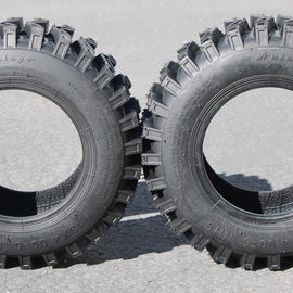 (Set of 2) Antego 13X4.00-6 ATW-046 2 ply Snow tires Directional