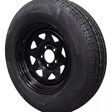 (Set of 4) Antego Tire and Wheel 205/75R15 Trailer Tire – Reinforced 8-Ply-Ply Design, 15.0-Inch Rim – Built for Long-Distance Hauling & Stability | A15604500096108ST20575R15-B4 - 0