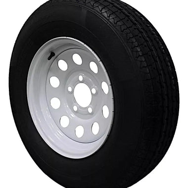 (Set of 4) Antego Tire and Wheel  205/75R14 Highway Terrain Assembly – Optimized for High Load Performance, 14.0-Inch Rim, Load 105.0, Speed M | A140554010116108ST20575R14-B4 - 0