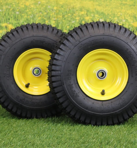 15x6.00-6 Tires & Wheels 4 Ply for Lawn & Garden Mower Turf Tires .75