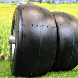 13x6.50-6 4 Ply Tire with 6x4.5 Wheel Assembly (Set of 2)  Hustler Lawn Mower Part# 604717 ; Raptor SD 54" & 60".