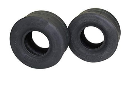 11x6.00-5 4 Ply Smooth Tread for Lawn & Garden Zero Turn Mower (Set of Two).