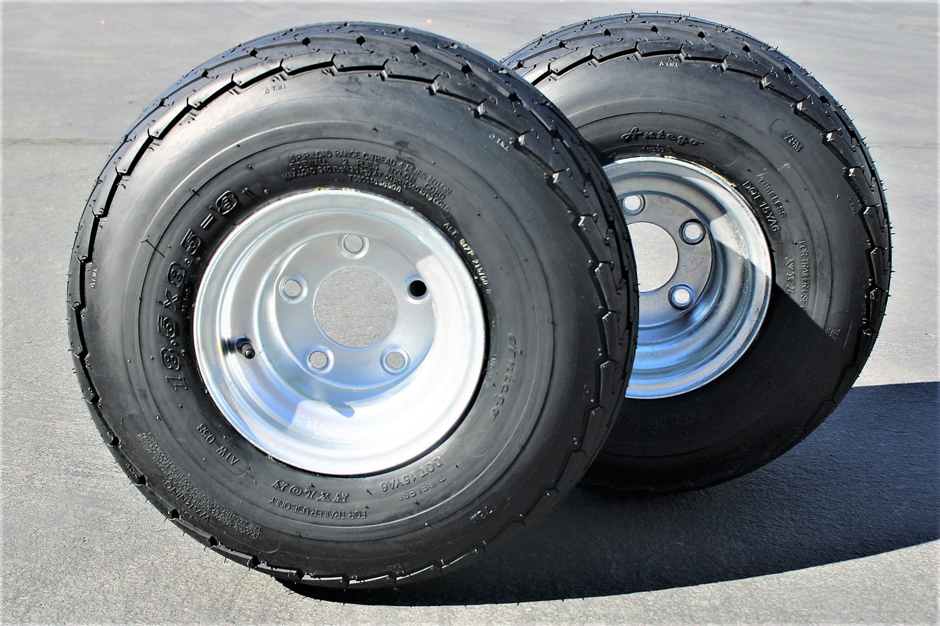 Antego Tire & Wheel - Galvanized Trailer Assemblies