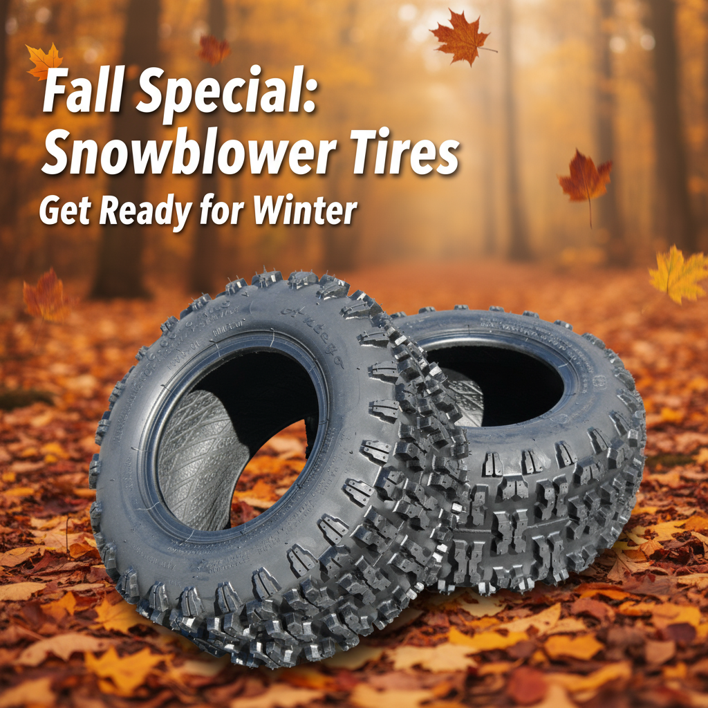 Fall Snowblower Tires