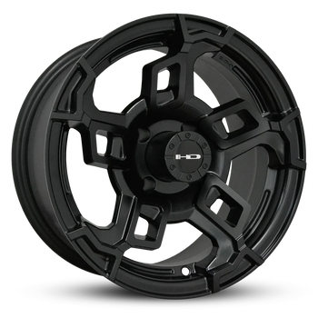 "HPD Wheels performance wheel set displayed in modern studio lighting"