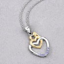0.14 Carat Genuine Tanzanite .925 Sterling Silver Pendant-4