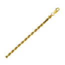 Lite Rope Chain Bracelet in 10k Yellow Gold  (3.20 mm)-1