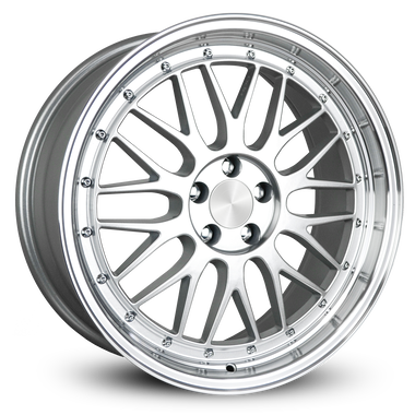 PRO TRAK | Silver Polished Lip | 18x8.0 ( 5x100 )