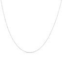 .925 Sterling Silver 0.7mm Slim and Dainty Unisex 18" Inch Ball Bead Chain Necklace-9