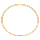14K Yellow Gold 1/3 Cttw Diamond Half Eternity Bangle Bracelet (I-J Color, I2-I3 Clarity) - 7.75" Inches-3