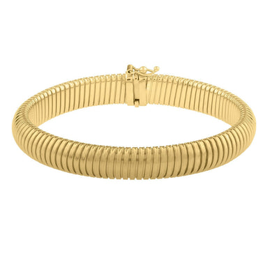 14k Yellow Gold Tubogas Bracelet (9.00 mm) - 0