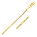 14k Yellow Gold Solid Round Box Chain 1.6 mm-1