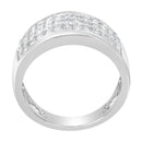 14K White Gold Round Cut Diamond Ring (1.0 Cttw, H-I Color, SI2-I1 Clarity) - Size 6-1/2-3