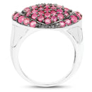 3.35 Carat Genuine Ruby .925 Sterling Silver Ring-2