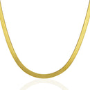 5.0mm 14k Yellow Gold Super Flex Herringbone Chain-2