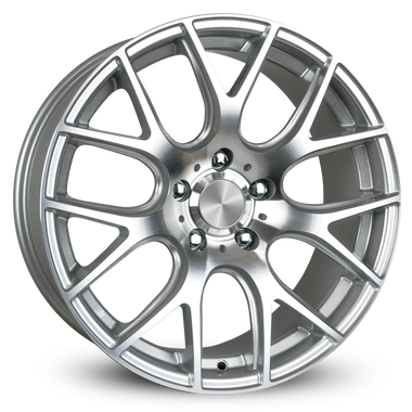 PRO SPOKE | Silver Machined Face | 18x9.0 ( 5x120 )