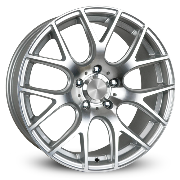 PRO SPOKE | Silver Machined Face | 19x8.5 ( 5x112 )