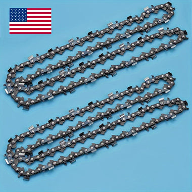 2pcs Hipa 20" Full Chisel Saw Chain For Echo CS590 Timberwolf Chainsaws - 0