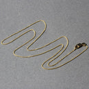 14k Yellow Gold Round Wheat Chain (0.60 mm)-4