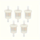 5pcs Hipa 691035 493629 Fuel Filter For BS 40 Micron 1/4 Inline 12hp 17.5 27 35hp Engines-1
