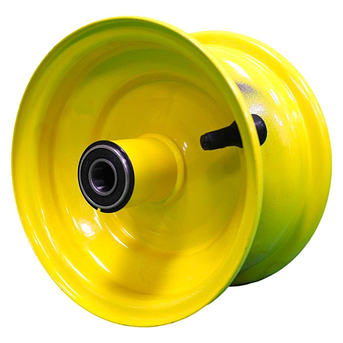 6x3.25 Steel Wheel - John Deere Yellow