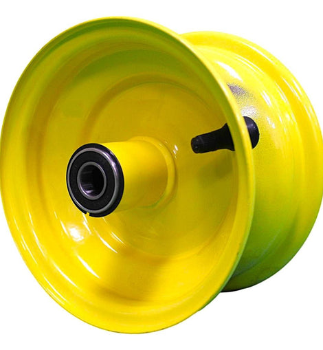 6x3.25 Steel Wheel - John Deere Yellow