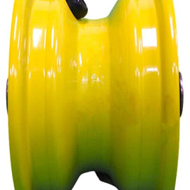 6x3.25 Steel Wheel - John Deere Yellow