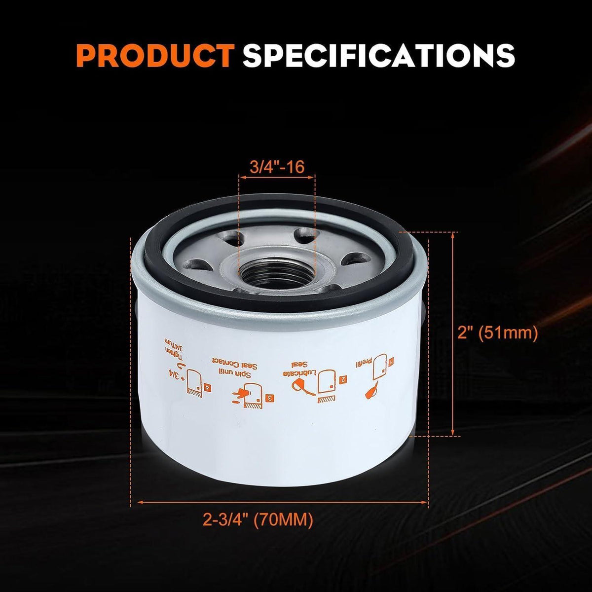 2X 951-12690 751-12690 Oil Filter For 4P90HU 4P90HUA 4P90HUB Lt1500 E 851395 2X 951-12690 751-12690 Oil Filter For 4P90HU 4P90HUA 4P90HUB Lt1500 E 851395