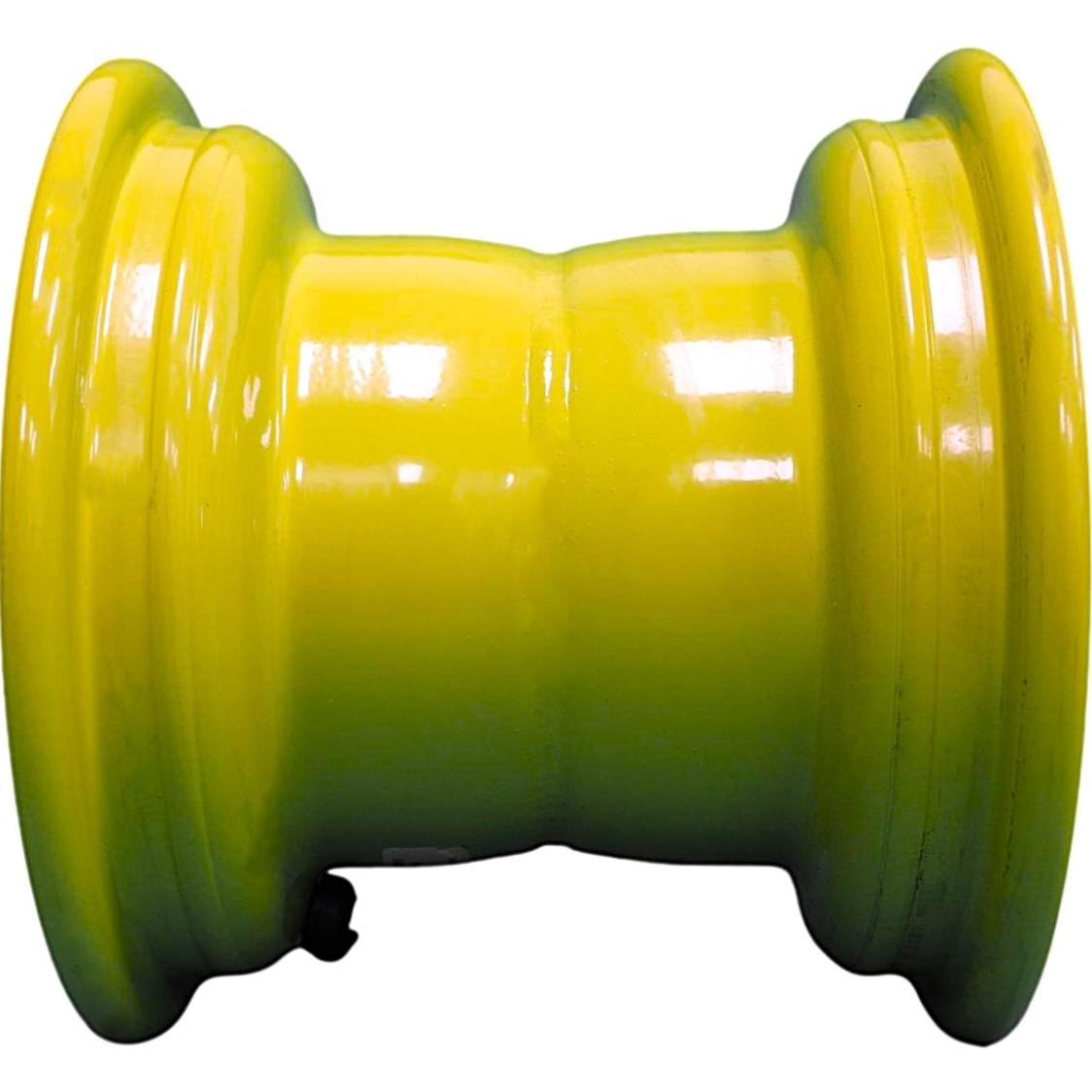 8x7 Hubbed Wheel - John Deere Yellow - 0