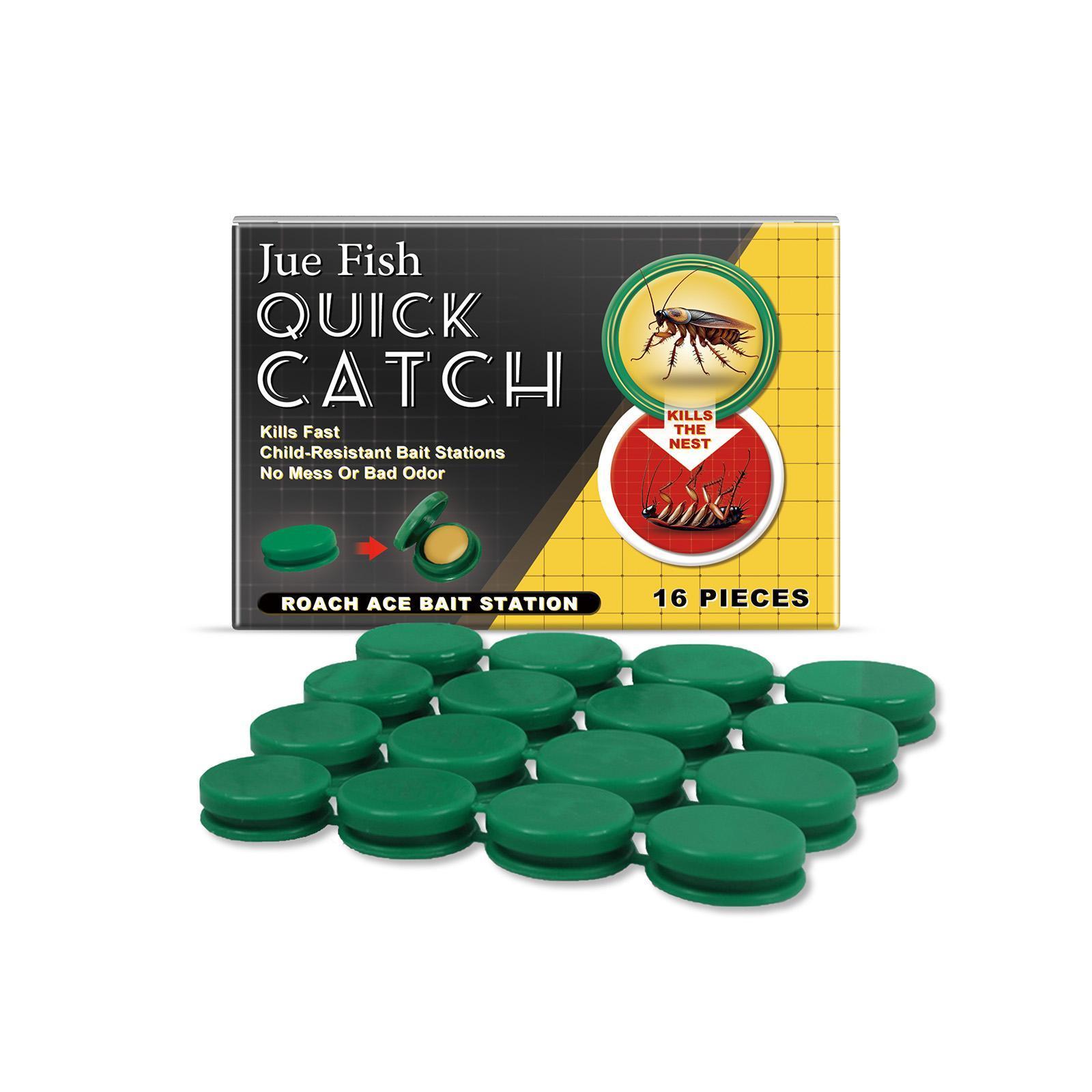 16-64 PCS Cockroach Bait Station Roach Killer USA Warehouse 🇺🇸