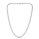 Ice Barrel Chain in 14k White Gold (3.14 mm)-3
