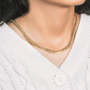 10k Yellow Gold Semi Solid Miami Cuban Chain (5.00 mm)-2