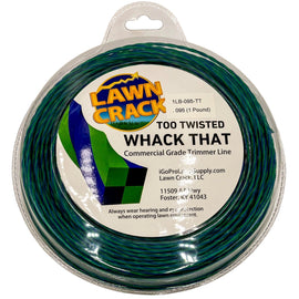 .095 Too Twisted Trimmer Line 1 Pound Commercial Grade Lawn Crack