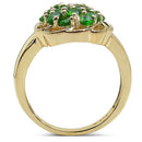 1.71 Carat Genuine Chrome Diopside .925 Sterling Silver Ring-2
