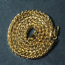 4.1mm 14k Yellow Gold Diamond Cut Round Franco Chain-5