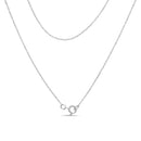 .925 Sterling Silver Purple Amethyst and Diamond Accent Art Deco Style 18" Pendant Necklace (I-J Color, I1-I2 Clarity)-3