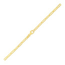10K Yellow Gold Paperclip Bracelet  (2.50 mm)-2