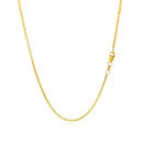 14k Yellow Gold Foxtail 1.0mm Chain-2